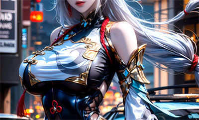 [第233期] [原神] [申鹤 · 系列] 涩涩 [59P]-晚漫-共享AI国漫精致绘画AI高清视频