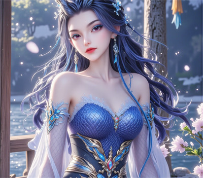 [第855期] [哪吒闹海] [敖闰 · 系列] 写真 [150P]-晚漫-共享AI国漫精致绘画AI高清视频