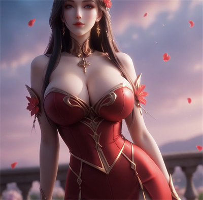 [第976期] [倩女幽魂] [阿初 · 系列] 红衣巨乳 [103P]-晚漫-共享AI国漫精致绘画AI高清视频